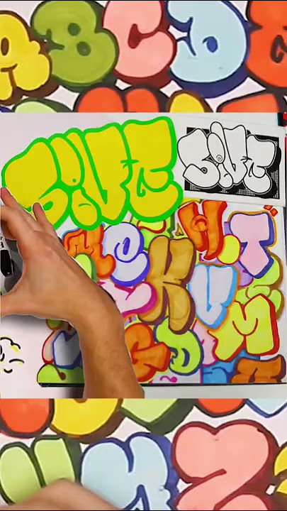 How To Draw Throwie Graffiti Basics