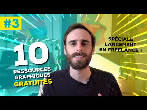 10 Ressources graphiques GRATUITES ! #3 - Spéciale lancement en freelance (graphiste)