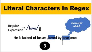 Famous Literal Characters |  Regex Tutorial Part-3 Profile