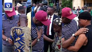 Oyo Kidnap: Makinde Visits Families Of Abducted Pupils, Teachers, Vows Safe Return