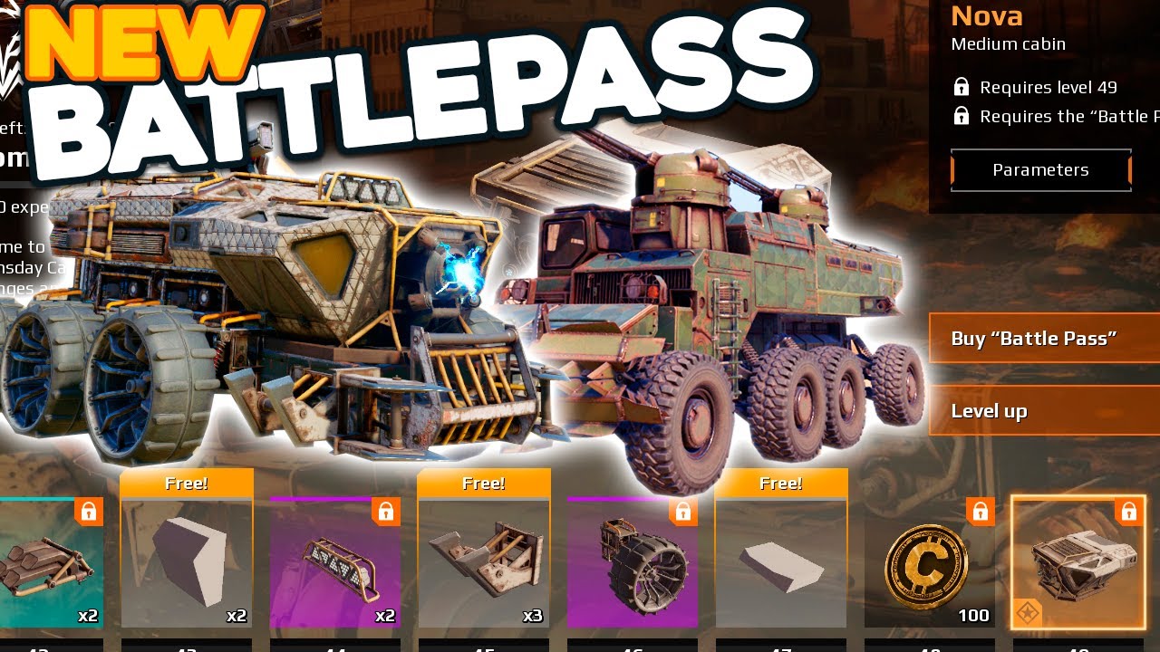 NEW Doomsday BATTLEPASS Revealed - All 75 Levels Of Doomsday Cars   Crossout News
