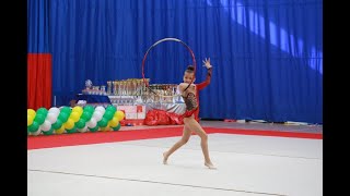Ильина Ангелина Обруч Второе Место 26 09 2020 Соревнования По Гимнастике