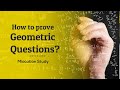 How to prove any geometric question   miocation study