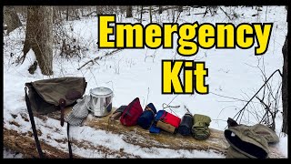 Winter Minimalist Haversack Survival Kit - A Life Saving Outfit