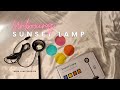 Sunset Lamp Unboxing | Shopee Haul