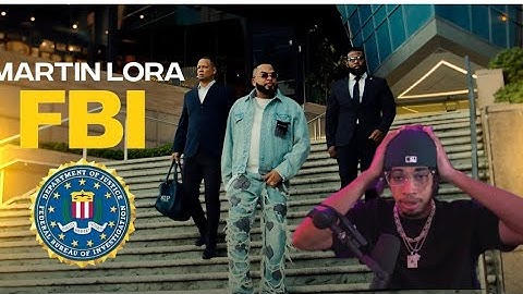 RDjavi Reacciona a la Canción - El FBI-VVS de Martín Lora