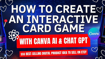 How To Use Canva AI to Create Digital Products to Sell on Etsy | Step by Step Tutorial for Beginner