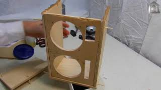 Видео звуковая колонка своими руками ч.1 (автор: Проект один дома)