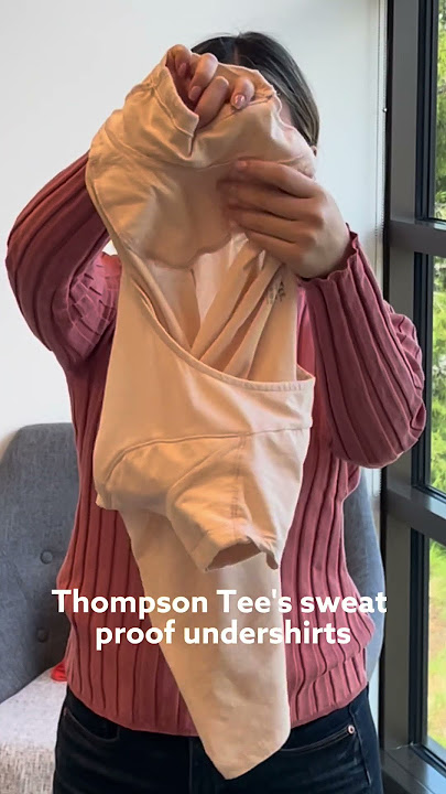 The power of undershirts with sweat proof technology 💪
