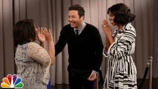 Michelle Obama Surprises People Recording Goodbye Messages 2017 :o :o :o