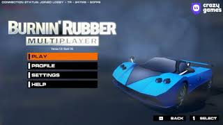 Burnin Rubber Multiplayer (Unity WebGL) Online Gameplay #9 - Miyamoto Battle! 23-12-2022