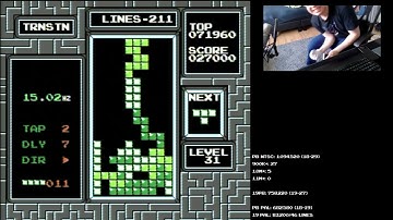 [NTSC] NES Tetris | 21 Lines 29 Start (Former PB)