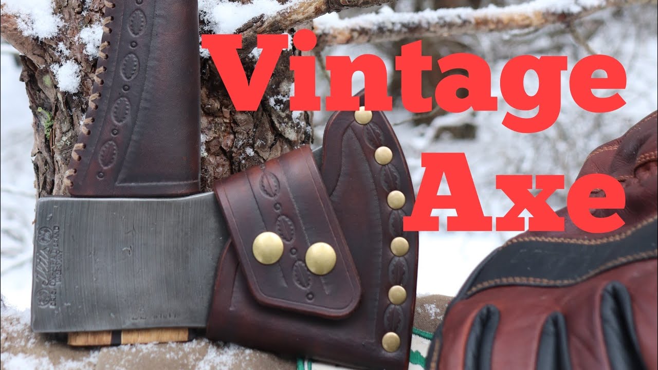 Инструменты для бушкрафта, старинный топор, ковбойский кофе.