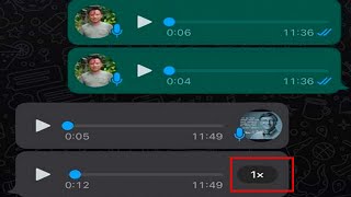 WhatsApp Voice Message Speed: How to Enable it, Change the Speed and Disable it screenshot 1