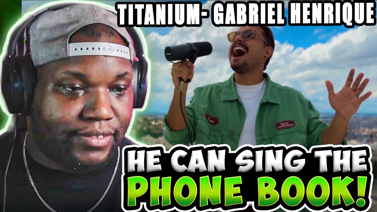 Vocalist Reacts - Titanium- Gabriel Henrique