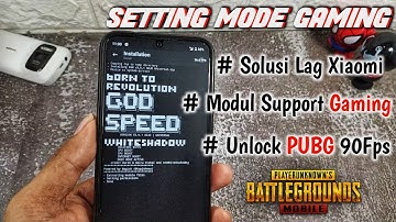 Cara Atasi Lag dan Drop Fps Xiaomi || Seting Mode Gaming V1 Redmi Note 7 with Unlock PUBG 90Fps