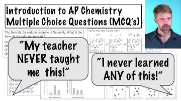 Introduction to the AP Chemistry Multiple Choice Questions (MCQ