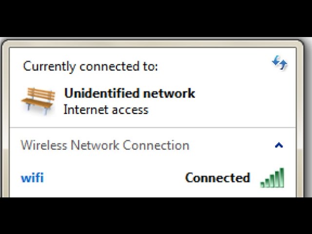 how to fix solve unidentified network problem on windows7,8,10-no internet access[limited access] class=