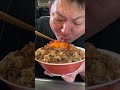 業スーの爆盛り牛丼には出前一丁2人前が最高なんよ。#shorts #short #飯テロ #グルメ好き #ラーメン #お得グルメ #japanesefood #袋麺 #グルメ #food