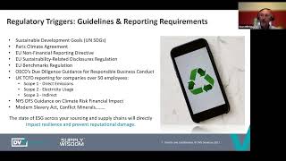 ESG Risk & Compliance – The Emerging Regulatory Challenge for Third Party Risk Management
