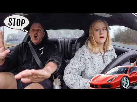 Dad Teaches Me How To Drive A Stick Shift! *STRESSFUL*