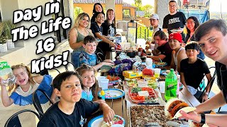 Day In The Life of a BIG Family! | Dinner Routine