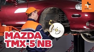 MAZDA mx-5 riparazione-band istruzioni per l'installazione copertura serraggio funi istruzioni na NUOVO 