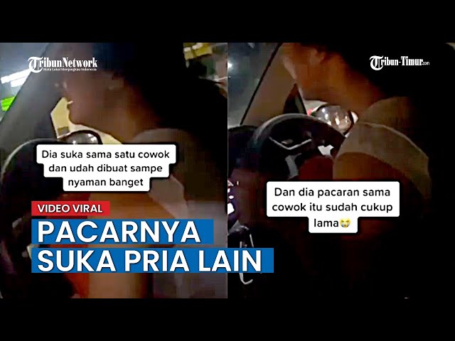 VIRAL Wanita Menangis Karena Tahu Pacarnya Suka Pria Lain class=