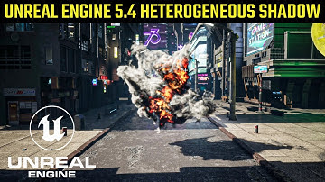 Unreal Engine 5.4 Heterogeneous Volume Shadow Tutorial