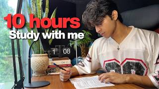 LIVE🛑 10 HOURS Study With Me📚 Pomodoro 90/10 | Cozy Ambience🌧️ | ⏳| Deep Work Mode LIVE🛑 10 HOURS Study With Me📚 Pomodoro 90/10 | Cozy Ambience🌧️ | ⏳| Deep Work Mode