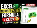 excel formula for number series in mobile phone 😲