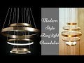 Diy Ring Chandelier |Inexpensive Modern Home Decor Request from an Instagram follower