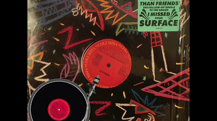 Surface• Closer Than Friends 12” Single (Promo) Classic