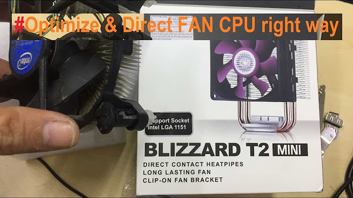 Cooler master blizzard t2 mini review