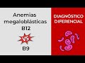 Diagnóstico Diferencial. Anemias megaloblásticas B12 vs B9