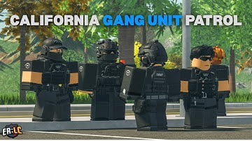 🌴I became a Gang Unit in the most *REALISTIC* ER:LC Server