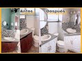 Transforma Tu Baño Con Poco Dinero Reutilizando Lo Mismo/ DIY Bathroom Transformation Makeover 2020