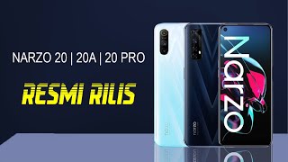 REALME NARZO 20 PRO, NARZO 20A, NARZO 20 INDONESIA REVIEW HARGA DAN SPESIFIKASI KAMERA TERBARU 2020