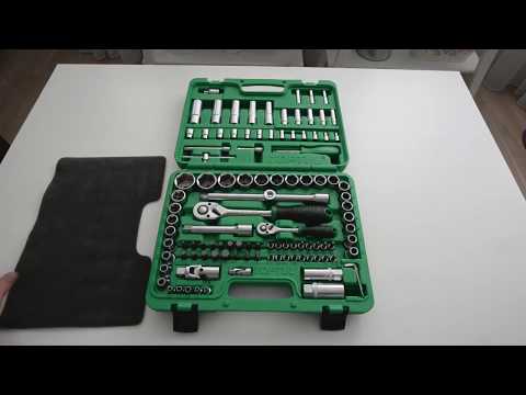 Набор инструментов Toptul 1/4" и 1/2" (12-гр.) 108 предметов (GCAI108R1)