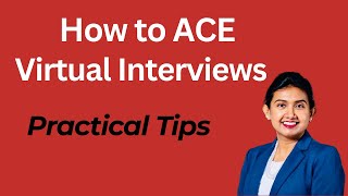How to Ace Virtual Interviews_ Practical Tips #usmle #residency #medicine
