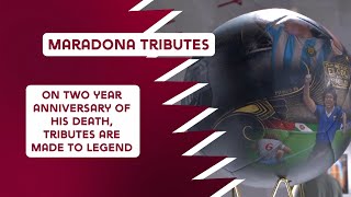 Tributes paid to Maradona on two year anniversary of death