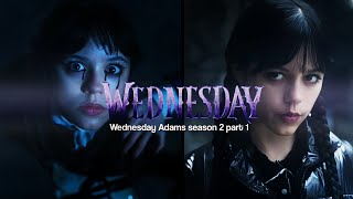 WEDNESDAY ADAMS SEASON 2 SCENEPACK | EPISODES 1-4 | CLIPS FOR EDITS