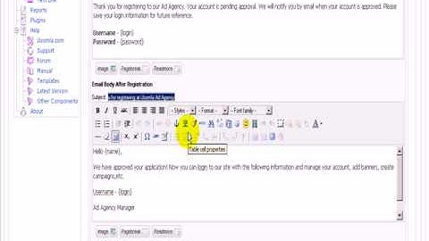 How set automated emails on iJoomla Ad Agency