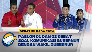 Download lagu Debat Paslon 01 dan 03 Cagub-Cawagub Kaltara Soal Komunikasi Gubernur dengan Wakil Gubernur