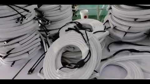 addressable programming rgb full color pixel neon led tube with 12mm X20mm(WXH) waterproof Ip  67