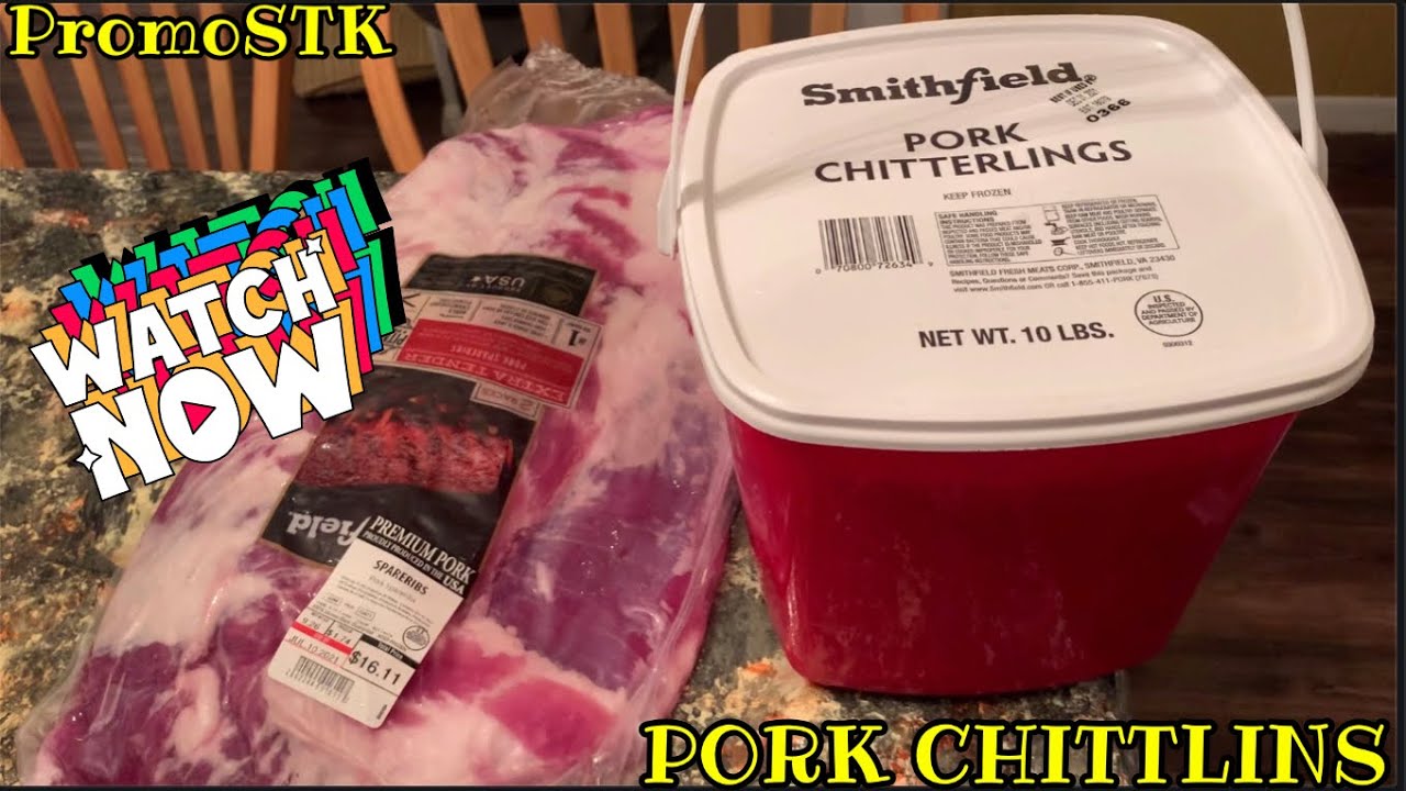 Smithfield Frozen Fresh Pork Chitterlings, 10 lb 