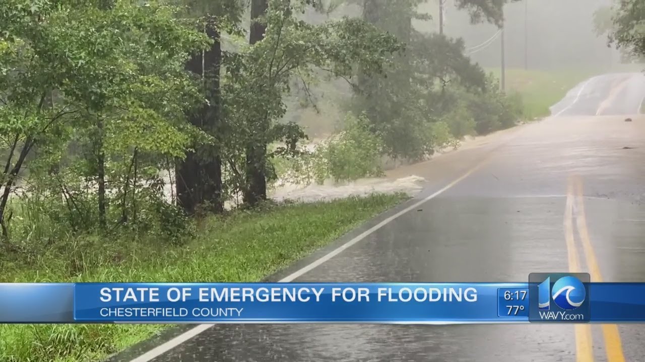 Flash flood warnings across Central Virginia Saturday; Chesterfield ...