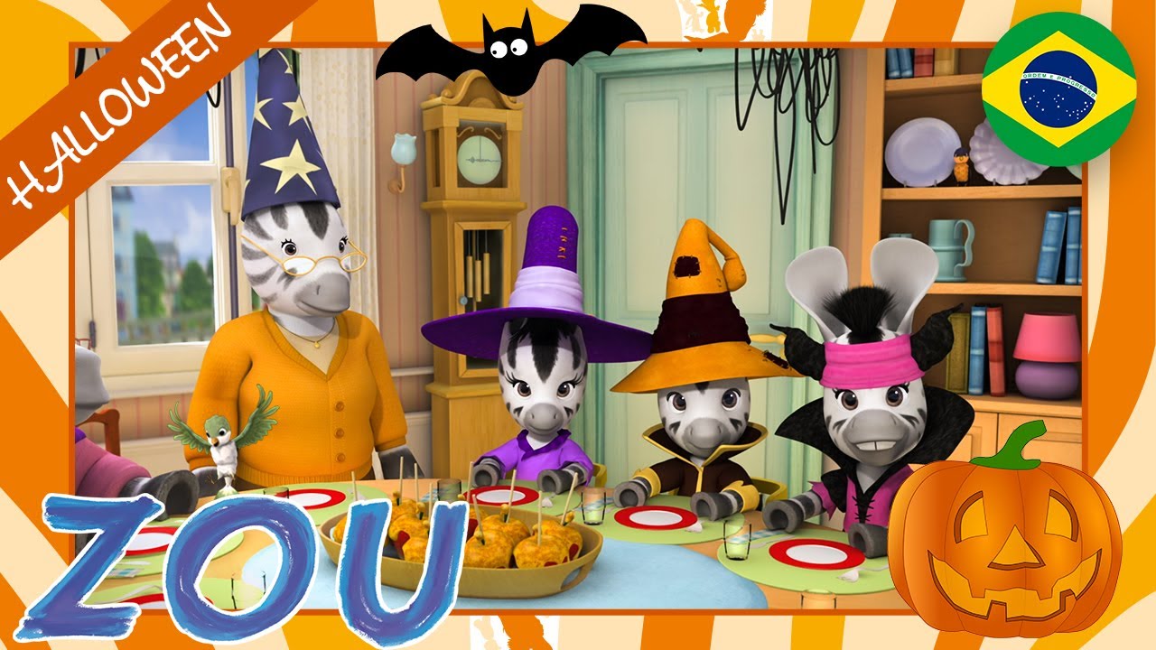 Zou em Português 🦓 Nova compilação 🎃 HALLOWEEN 🎃 Desenhos para Crianças 🕯️