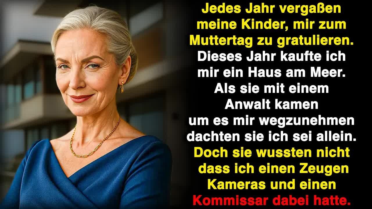 Ich war an jedem Muttertag allein – bis ich mir ein Haus am Meer kaufte  Dann klopften meine Kin