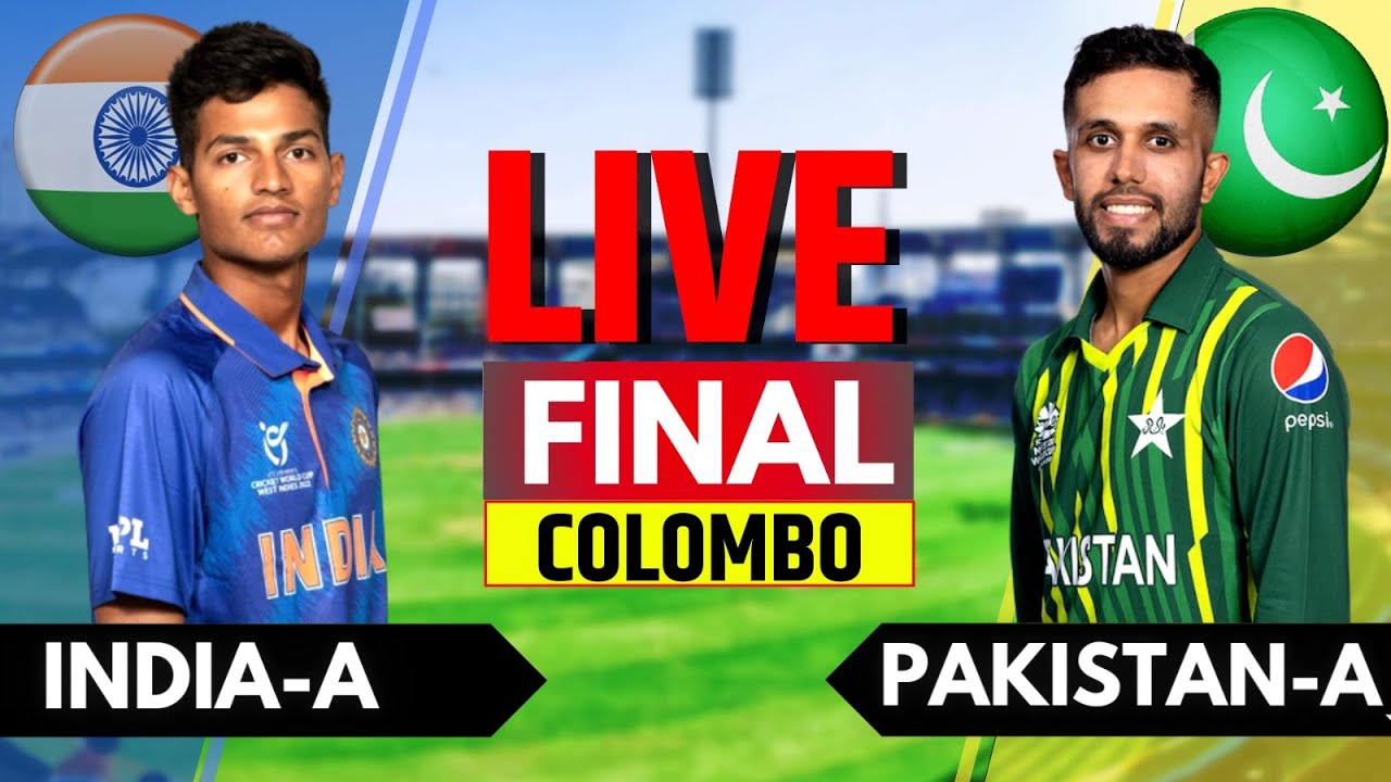 India vs Pakistan Live Scores & Commentary  Asia Cup 2023  IND A vs